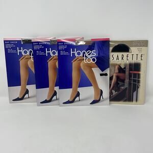 NIP bundle of 4 pantyhose women’s CD/medium